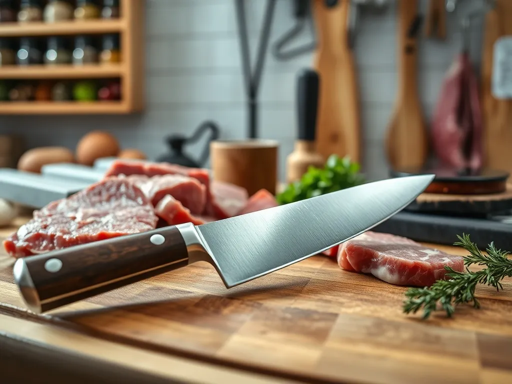 Ergonomia i bezpieczeństwo pracy z nożem rzeźniczym